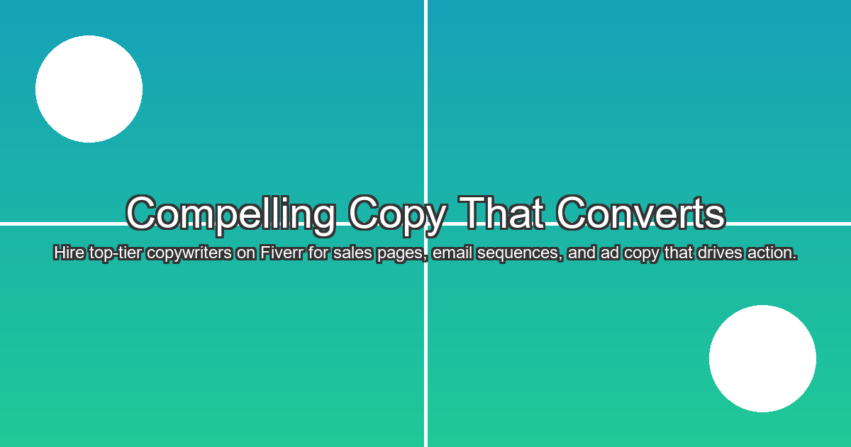 High-Converting Copywriting Services